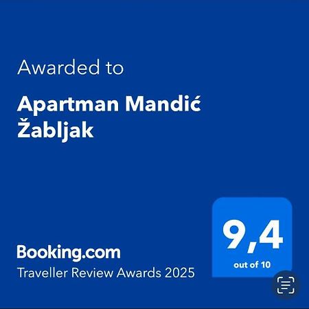 Apartman Mandic Zabljak Экстерьер фото